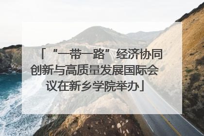 “一带一路”经济协同创新与高质量发展国际会议在新乡学院举办