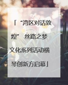 “湾区对话敦煌” 丝路之梦文化系列活动横琴创新方启幕