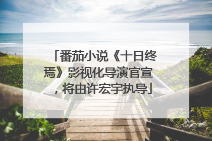 番茄小说《十日终焉》影视化导演官宣，将由许宏宇执导