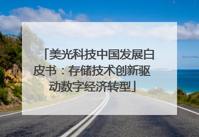美光科技中国发展白皮书：存储技术创新驱动数字经济转型