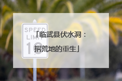 临武县伏水洞：撂荒地的重生