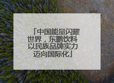中国能量闪耀世界，东鹏饮料以民族品牌实力迈向国际化