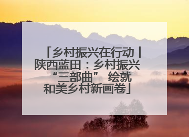乡村振兴在行动丨陕西蓝田：乡村振兴 “三部曲” 绘就和美乡村新画卷