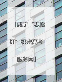 咸宁“志愿红”织密高考服务网