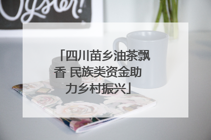 四川苗乡油茶飘香 民族类资金助力乡村振兴