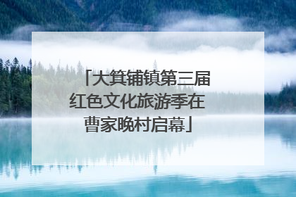 大箕铺镇第三届红色文化旅游季在曹家晚村启幕