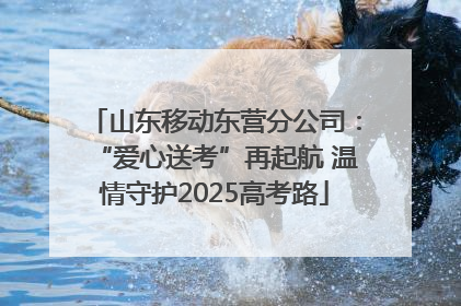 山东移动东营分公司：“爱心送考”再起航 温情守护2025高考路