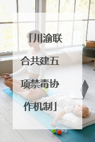 川渝联合共建五项禁毒协作机制