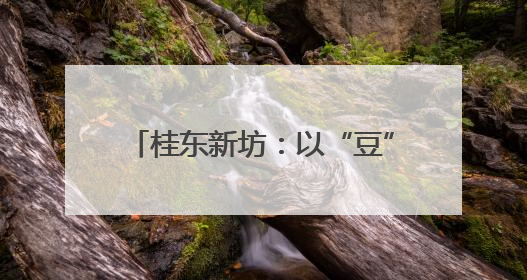 桂东新坊：以“豆”为媒 带火乡域经济
