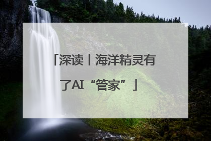 深读丨海洋精灵有了AI“管家”