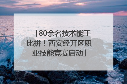 80余名技术能手比拼！西安经开区职业技能竞赛启动